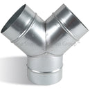 Pressed Equal Y-Piece Rigid Duct Part